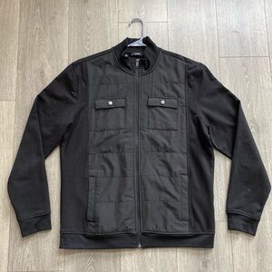 Black Alfani Bomber Jacket
